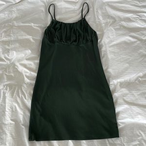 Kendall & Kylie Green Bodycon Dress